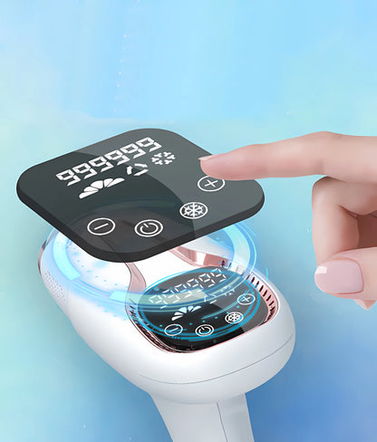 IPL Epilator Laser Hair Removal Device – 999,999 Pulses Permanent Bikini & Body Photoepilator Trimmer