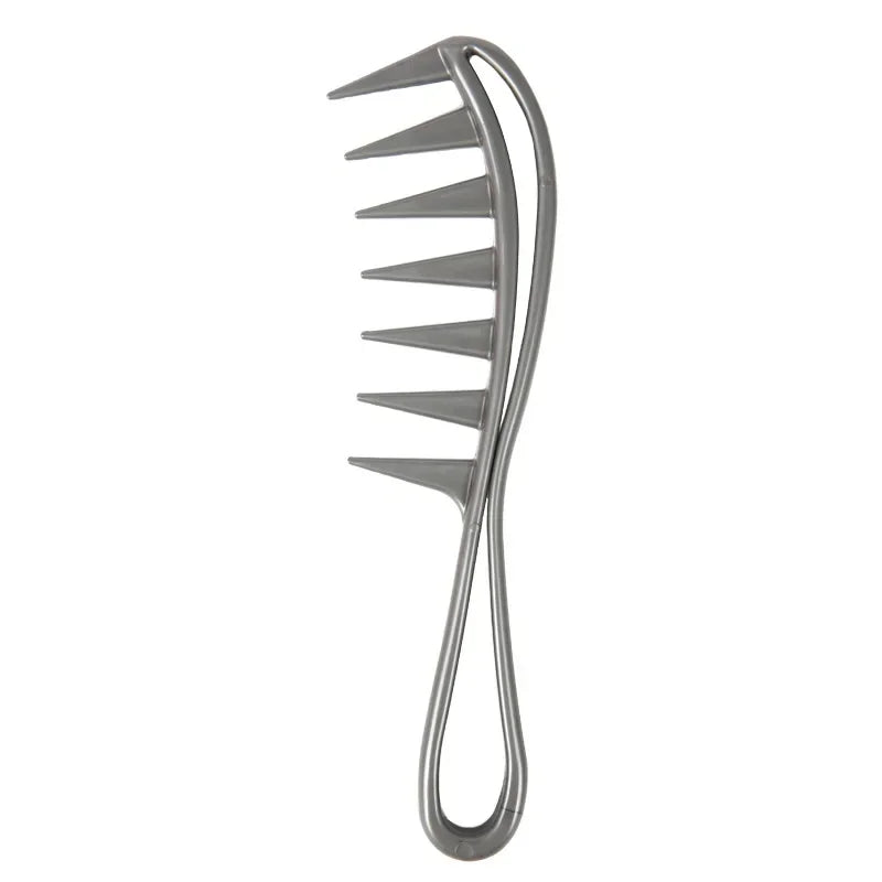 Men's Professional Wide Tooth Hair Comb & Brush – Barber-Grade Hair Styling Tool for Men