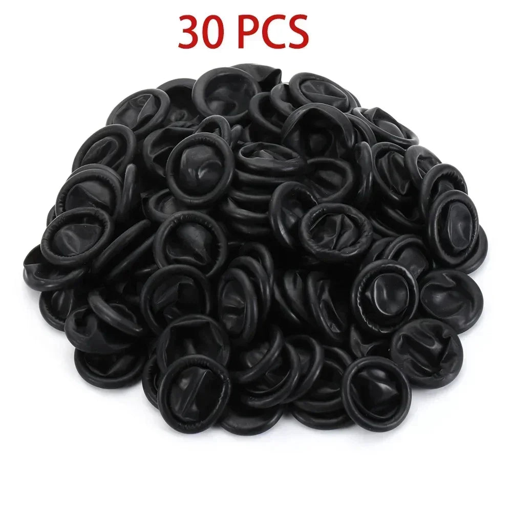 Latex Finger Cots 30/50/100PCS – Anti-Static Non-Slip Fingertip Protectors for Watch Repair, Electronics & Precision Work