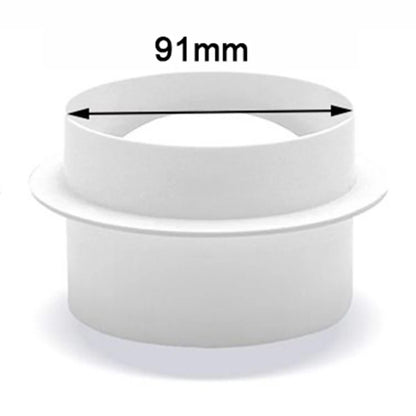 Round Ventilation Pipe Check Valve – Anti-Odor Air Duct Control for Exhaust Fan & Kitchen Vent Hose