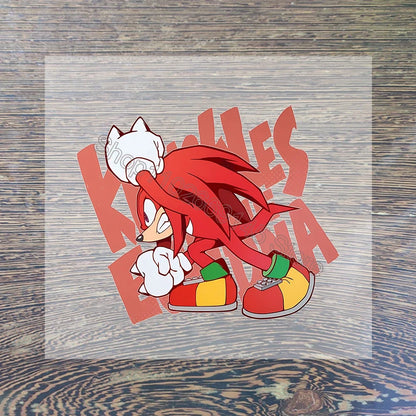 Sonic Cartoon Iron-On Patches – DIY Heat Transfer Anime Stickers for Clothing & Custom T-Shirts