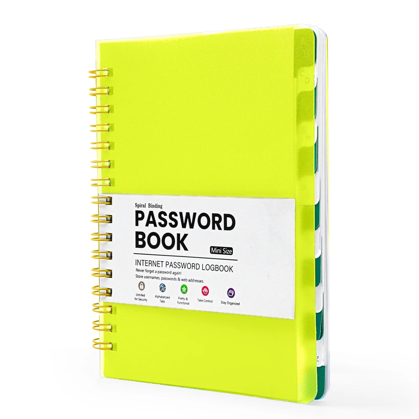 Mini A6 Password Book Notebook – Pocket-Sized Organizer, Diary & Logbook for Office, School & Personal Use