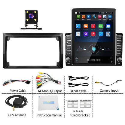 9.7" Double-DIN Car Stereo - GPS Navigation Head Unit with Wireless CarPlay & Bluetooth for Chevrolet Impala 2014-2020
