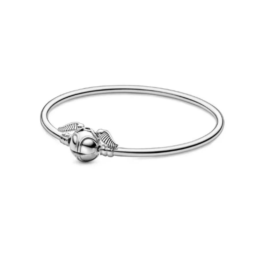 925 Sterling Silver Magic Fan Charm Beads - European Bracelet Charms with Wizard, Train, and Pigeon Designs for Collectors and Gifts