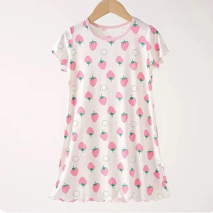 Mom & Daughter Summer Nightgowns - Matching Family Pajamas & Girls Sleepwear Dresses