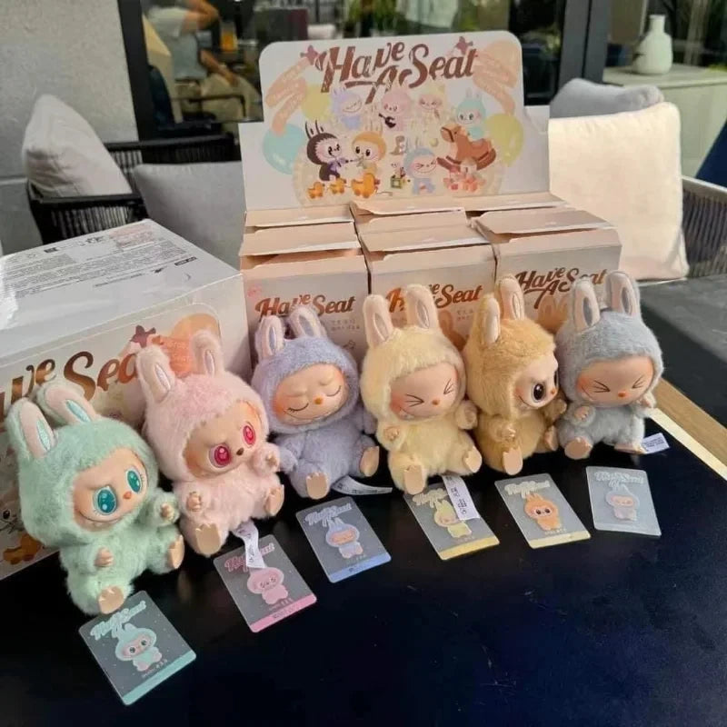 Labubu “Have A Seat” Series BIG INTO ENERGY PVC Pendant Doll – Kawaii Blind Box Gift