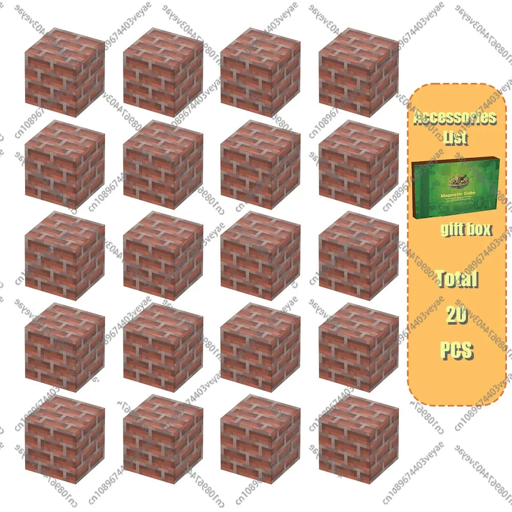 Magnetic Building Blocks Cube Set – STEM DIY Toy for Kids 3+, Boys & Girls, Sensory Model Gift
