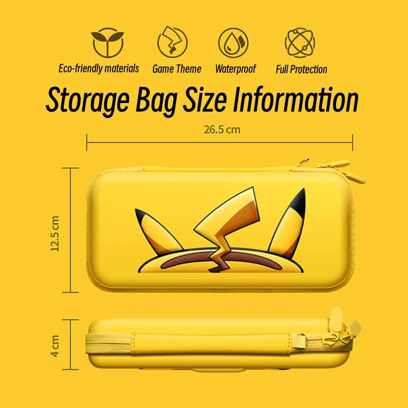 Fashion 3D Pattern Switch Case - For NS Switch OLED, Storage Bag, Protective Travel Handbag, Switch Accessories
