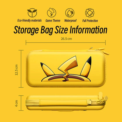 Fashion 3D Pattern Switch Case - For NS Switch OLED, Storage Bag, Protective Travel Handbag, Switch Accessories