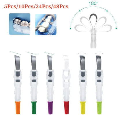 Preformed Dental Matrix Bands – Adjustable Sectional Matrix System for Crowns