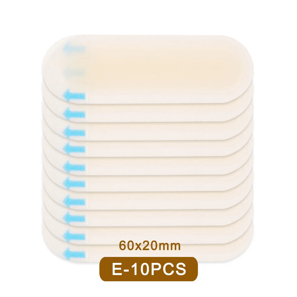 10/20PCS Hydrocolloid Foot Patches Heel Stickers | Anti-Wear Adhesive Bandages for Pain Relief & First Aid