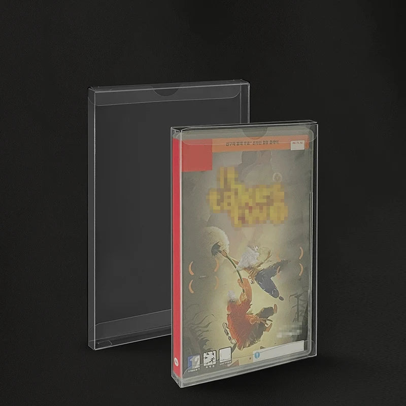 Clear Game Card Storage Case for NS Switch – Transparent Display & Protection Box