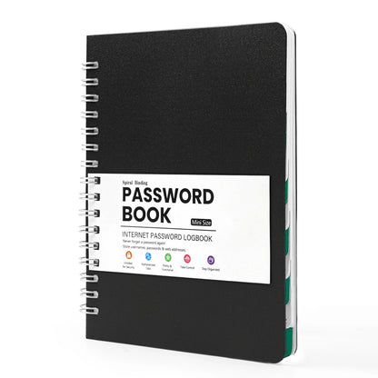 Mini A6 Password Book Notebook – Pocket-Sized Organizer, Diary & Logbook for Office, School & Personal Use