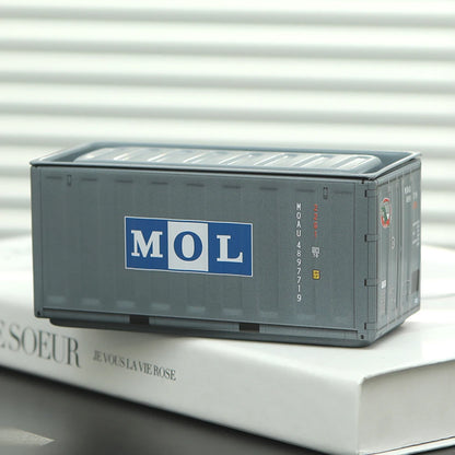 Mini Iron Storage Box - Creative Desktop Miniature Container for Small Items, Collectibles & Christmas Gifts