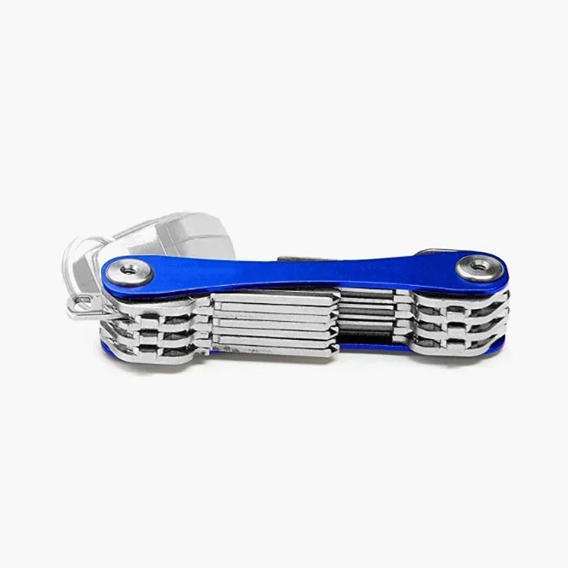 EDC Key Holder & Organizer – Key Carrier with Ring Attachment Loop, Smart Keychain Accessories
