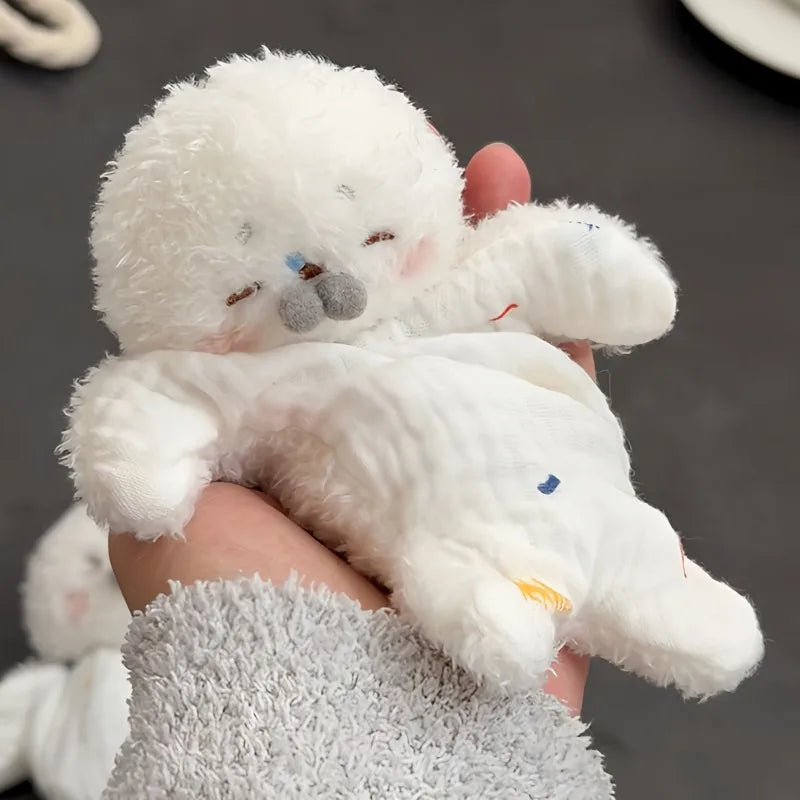 Hanging Rope Bean Bag Animal Toy - Cute Squishy Squeeze Fidget Stuffed Doll