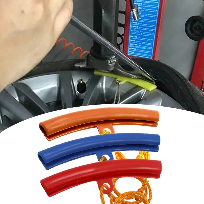 5PCS Wheel Rim Protector Set – Tire Changer Guard for Car, Motorcycle & Bicycle Wheels