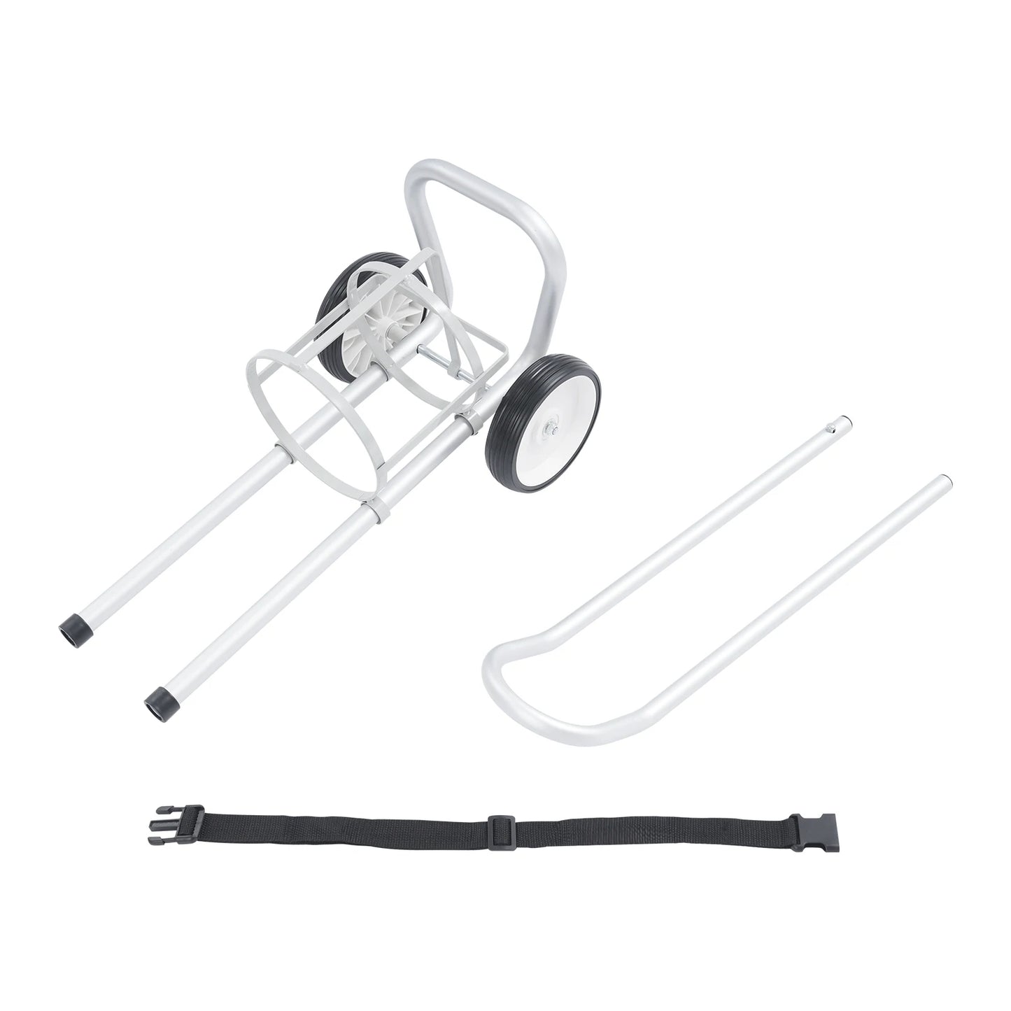 Oxygen Cylinder Cart Dolly with Adjustable Handle – Portable Oxygen Tank Trolley for Easy Transport