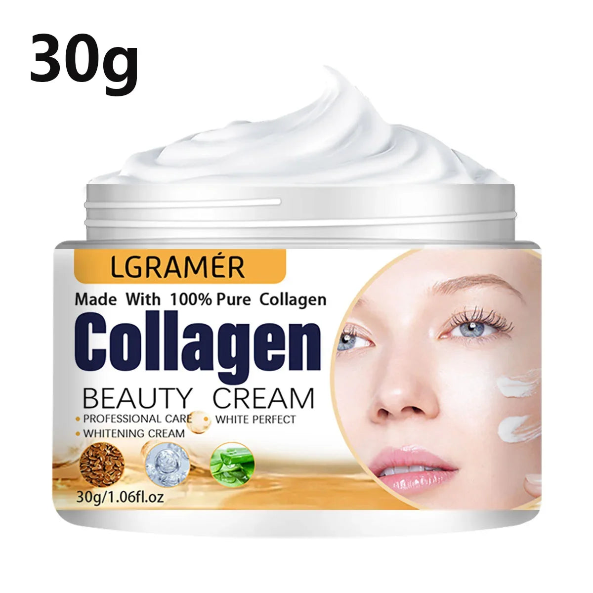 Anti-Wrinkle Eye & Face Cream – Anti-Aging, Lifting, Nourishing Moisturizer with Collagen Boost & Korean Essence