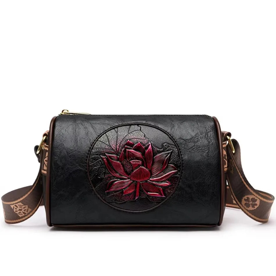 Luxury Women’s Leather Handbag – Large Capacity Shoulder & Crossbody Designer Bag