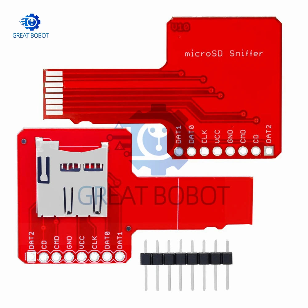 1-3PCS Micro SD TF Card SPI Adapter Module - Storage Interface Board for Arduino DIY Electronics Projects