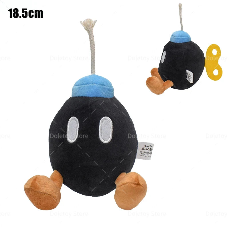 Hot Game Mario Plush Toy — Piranha Plant & Ice Fire Flower Soft Stuffed Doll for Kids Fans Gift