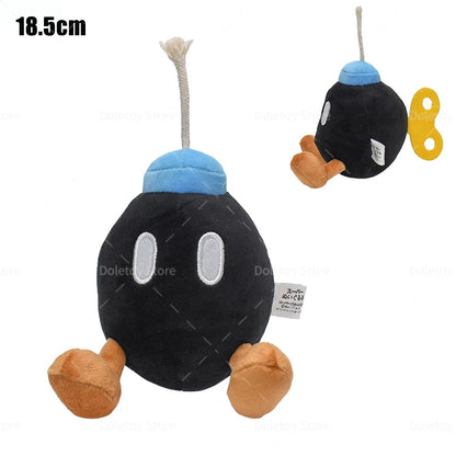 Hot Game Mario Plush Toy — Piranha Plant & Ice Fire Flower Soft Stuffed Doll for Kids Fans Gift