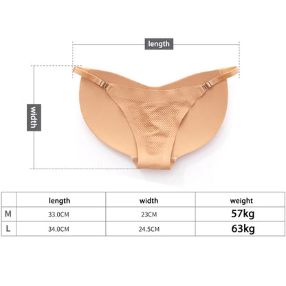 Women’s Sexy Body Shaper Butt Lifter – Hip Enhancer Briefs, Booty Lifter Shapewear with Fake Butt Pads & Control Panties