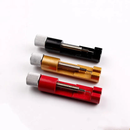 Metal Watch Strap Link Pin Remover Tool — Watch Repair Kit with 3 Extra Pins for Watchmakers