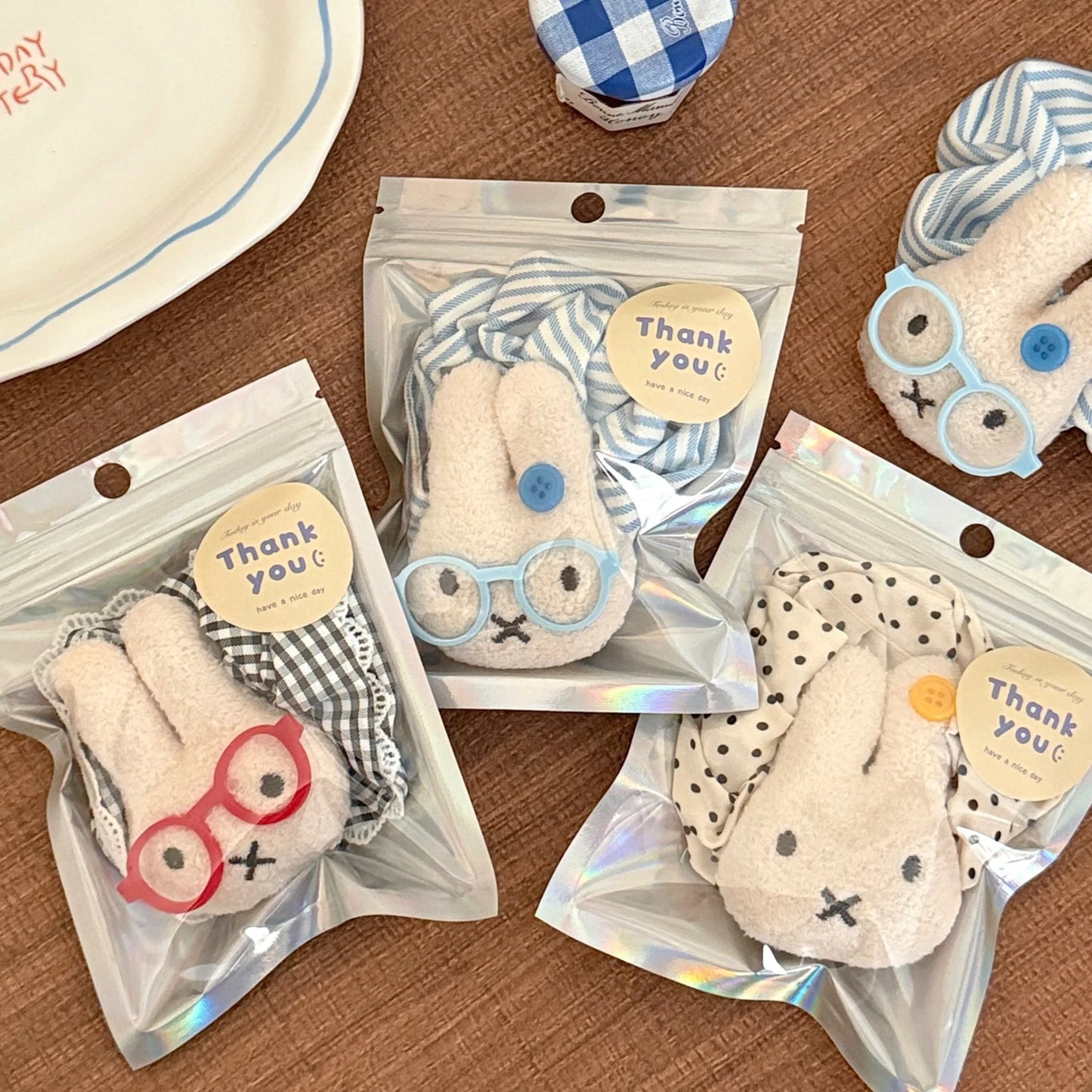 Cute Cartoon Bunny Hair Loop 1/3 Pcs - Sweet Miffy Ponytail Hair Accessory Cosplay Merchandise