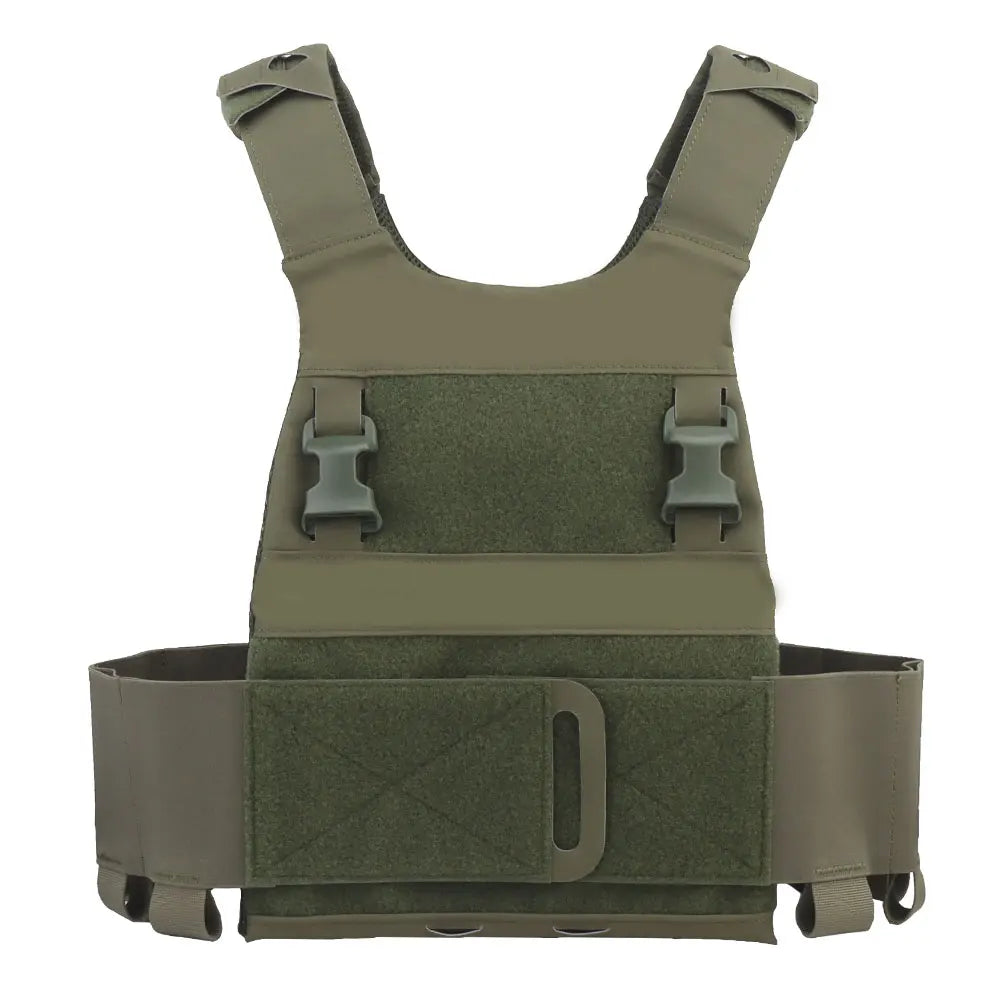 FCPC Tactical Vest Ferro – Lightweight Folding Airsoft Plate Carrier with Breathable Design, Portable Hunting Mag Pouch & Army Equipment