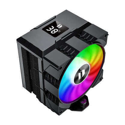 UPSIREN Walrus Assassin 90 CPU Cooler — 4 Heatpipe Air Cooler with 92mm Fan & Digital Display for Intel LGA1700/1200 & AMD AM4/AM5
