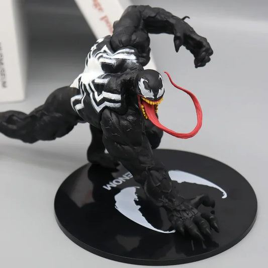 Marvel Long Tongue Venom Spider-Man Movie Action Figure - Toy Model Plate Car Decoration, Birthday Gift