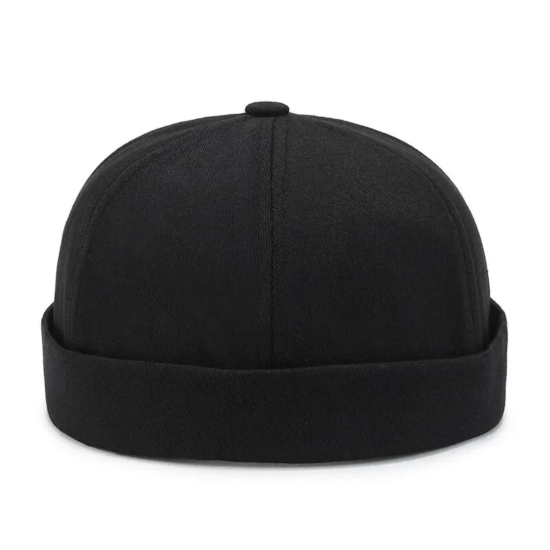Spring New Guppi Beanie Hat – Unisex Streetwear Round Sailor Cap, Personality Landlord Hat for Men & Women Fashion Niche Style