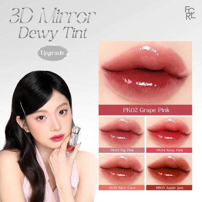 FOCALLURE 3D Mirror Lip Gloss – Lightweight, Non-Sticky, Long-Lasting & Moisturizing Lip Plumper Liquid Lipstick