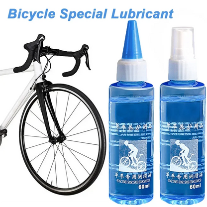 60ML Bicycle Chain Lubricant – Long Lasting Dry Lube Oil for MTB & Road Bike Chain Maintenance, Waxy Formula