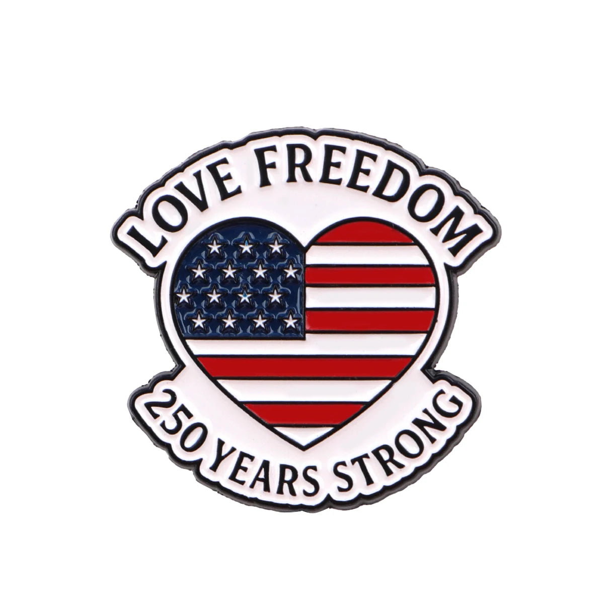 250th Anniversary Eagle Enamel Pin - Patriotic USA Lapel Badge Brooch for Backpacks, Clothing, and Gifts