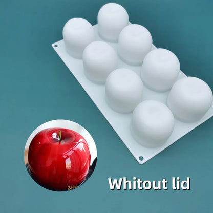 French Dessert 3D Lemon Silicone Mold – Cake, Brownie & Mousse Decorating Pastry Baking Tool