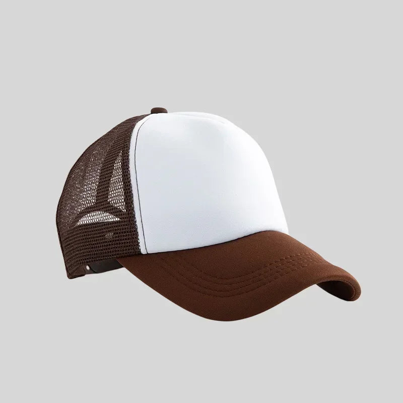 Personalized Logo Trucker Hats - Custom Foam Mesh Baseball Caps for Men & Women, Snapback Sun Hats