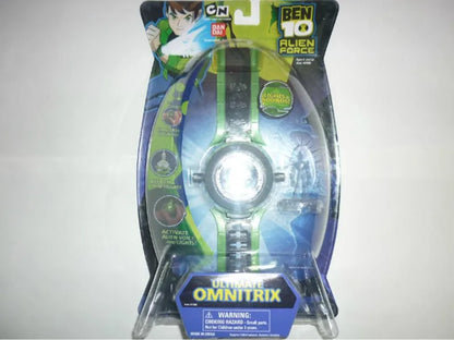Ben10 Omnitrix Watch – Kids Action Figure Toy Watch with Ben 10 Figurines, Cartoon Children’s Watch for Christmas Gifts
