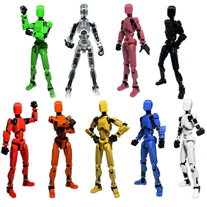 Titan 13 Action Figures – 3D Printed Multi-Jointed Movable Lucky 13 & Nova 13 Collectibles