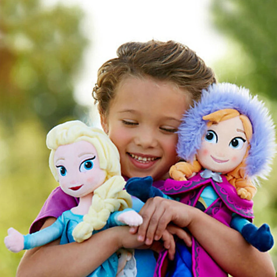 Disney Frozen Elsa, Anna & Friends Plush Toys – Olaf, Sven, Bruni Soft Dolls for Kids Christmas Gifts