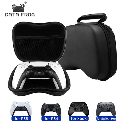 Data Frog EVA Hard Gamepad Carry Bag – Protective Case for PS4/PS4 Pro/PS4 Slim, PS3, PS5, Xbox One, Xbox 360, and Xbox Series X