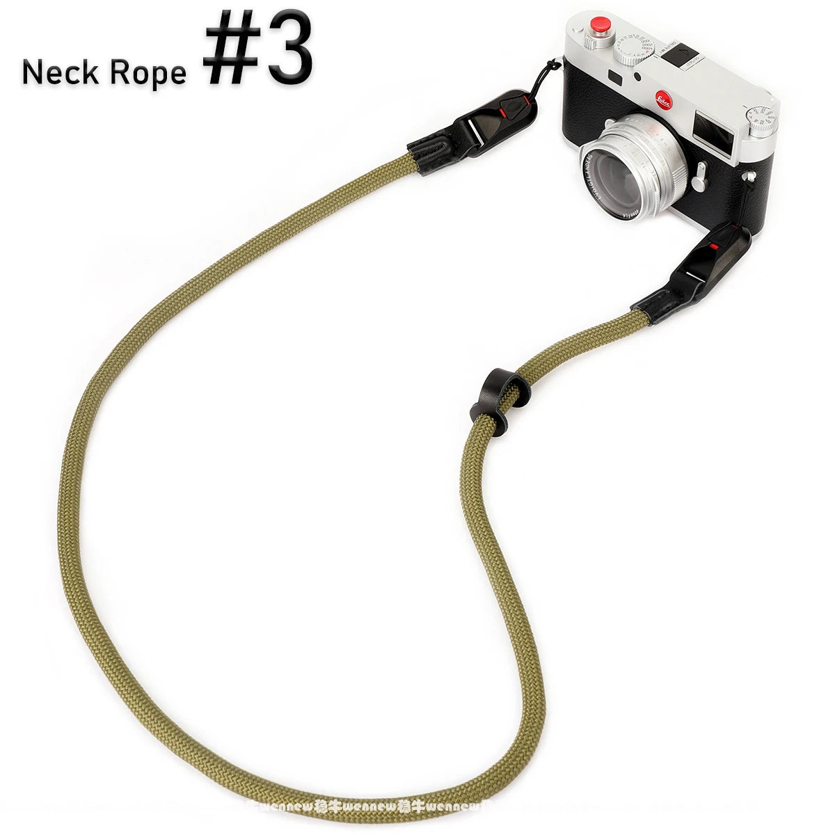 Nylon Rope Sling Quick Release Camera Strap – Wrist & Neck Shoulder Strap for Fujifilm, Sony, Nikon, Canon & Leica Mirrorless Cameras