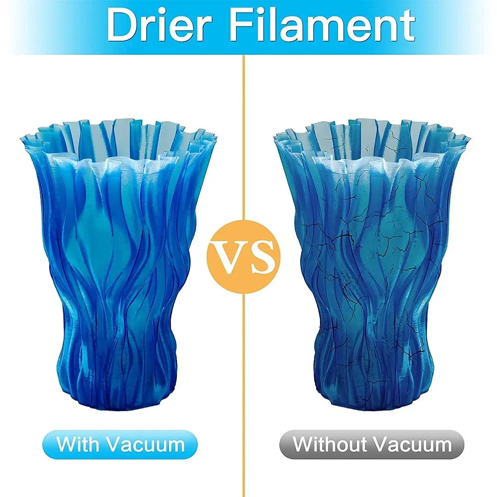 30-Pack Filament Storage Vacuum Bags for 3D Printer PLA/ABS/TPU - Humidity Resistant Dryer for Safekeeping
