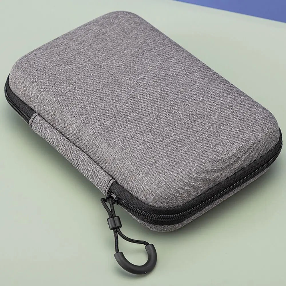 Mini EVA Storage Bag — Zipper Carrying Pouch for AirPods, Earphones, Phone, Charging Cables & Digital Accessories