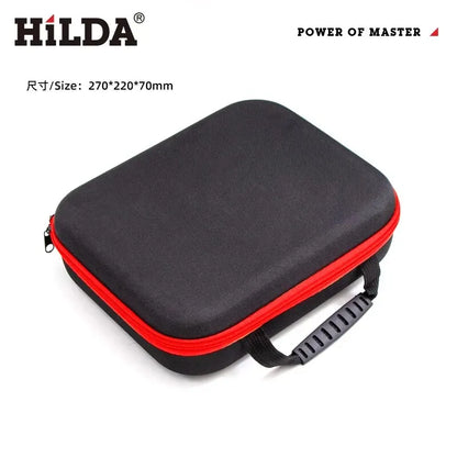 HILDA Large Capacity Waterproof Tools Bag – Electrician Hardware Organizer, 3 Sizes with Red Edges
