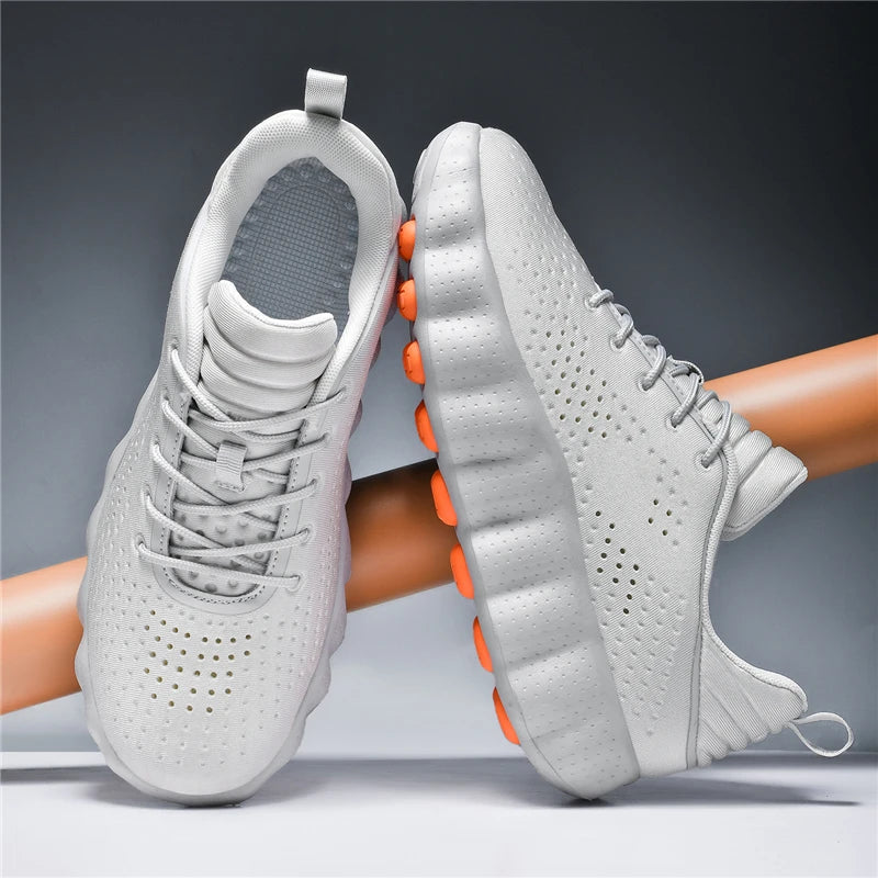 ClaWave Unisex Running Shoes - Breathable Knit Cushion Non-Slip Walking & Sports Sneakers