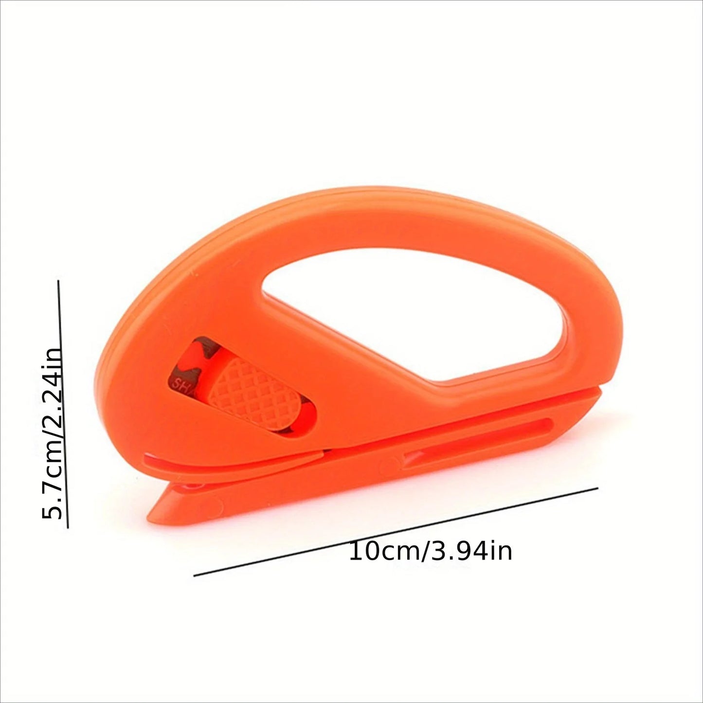 Easy-Glide Wrapping Paper Cutter – Safe Razor Blade for Gift Wrap, Crafts & Office Use