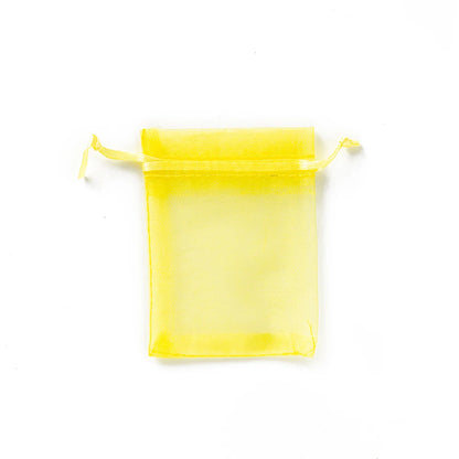 50pcs Gold Drawstring Bags – Jewelry, Candy, and Gift Pouches for Small Business Packaging